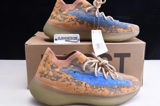 OAT BLUE BOOST YEEZY FX9847 ADIDAS REFLECTIVE 380 0901